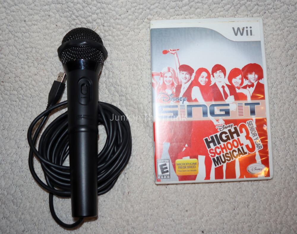 Sing it High School Musical 3 game with Mic